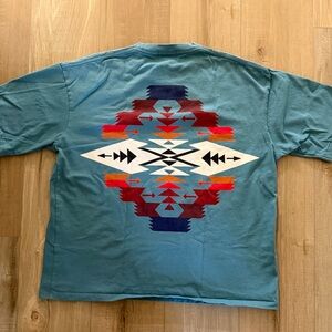 Pendleton Teal Graphic Men's Tee
